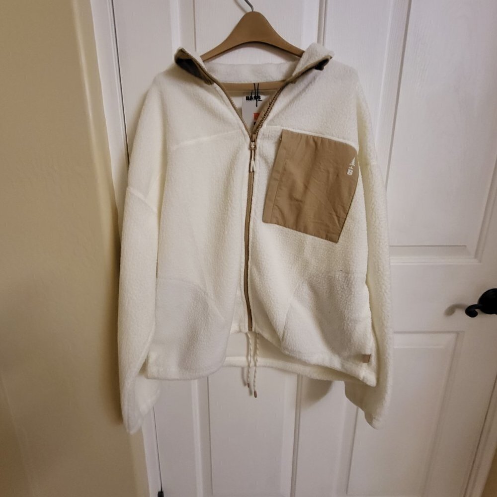 Women's Bass outdoor lightweight jacket Cream/Tan SIZE:  MEDIUM NWT - Picture 8 of 10